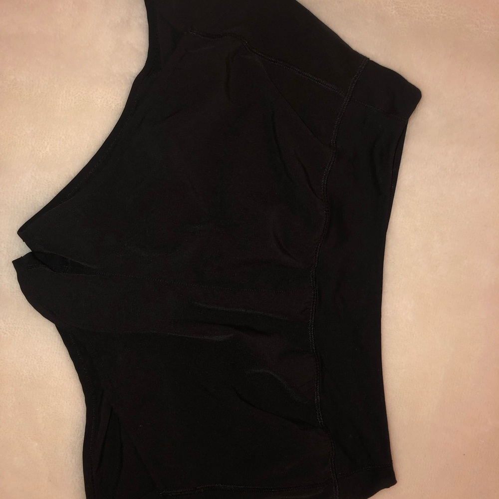 Black Running Shorts